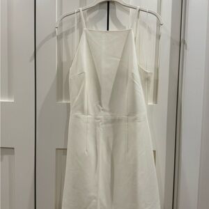 White Sleeveless Dress